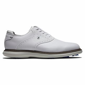 Scarpe Golf Footjoy Uomo Traditions Spikes Bianche Italia KVB384671